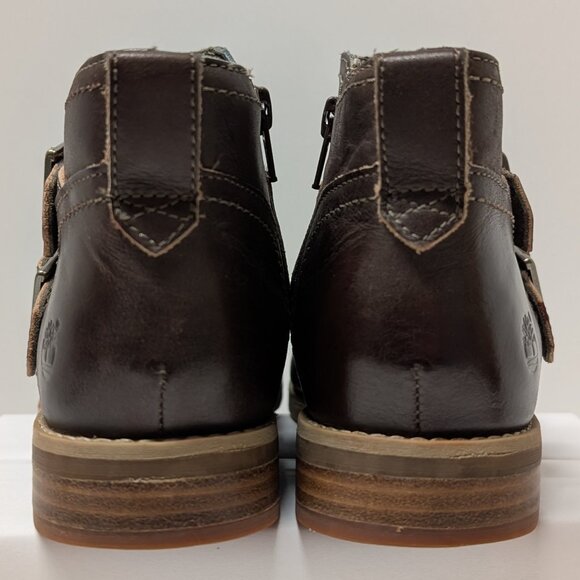 Timberland EarthKeepers Savin Hill Double Buckle Ankle Boot in Dark Brown - Picture 11 of 16